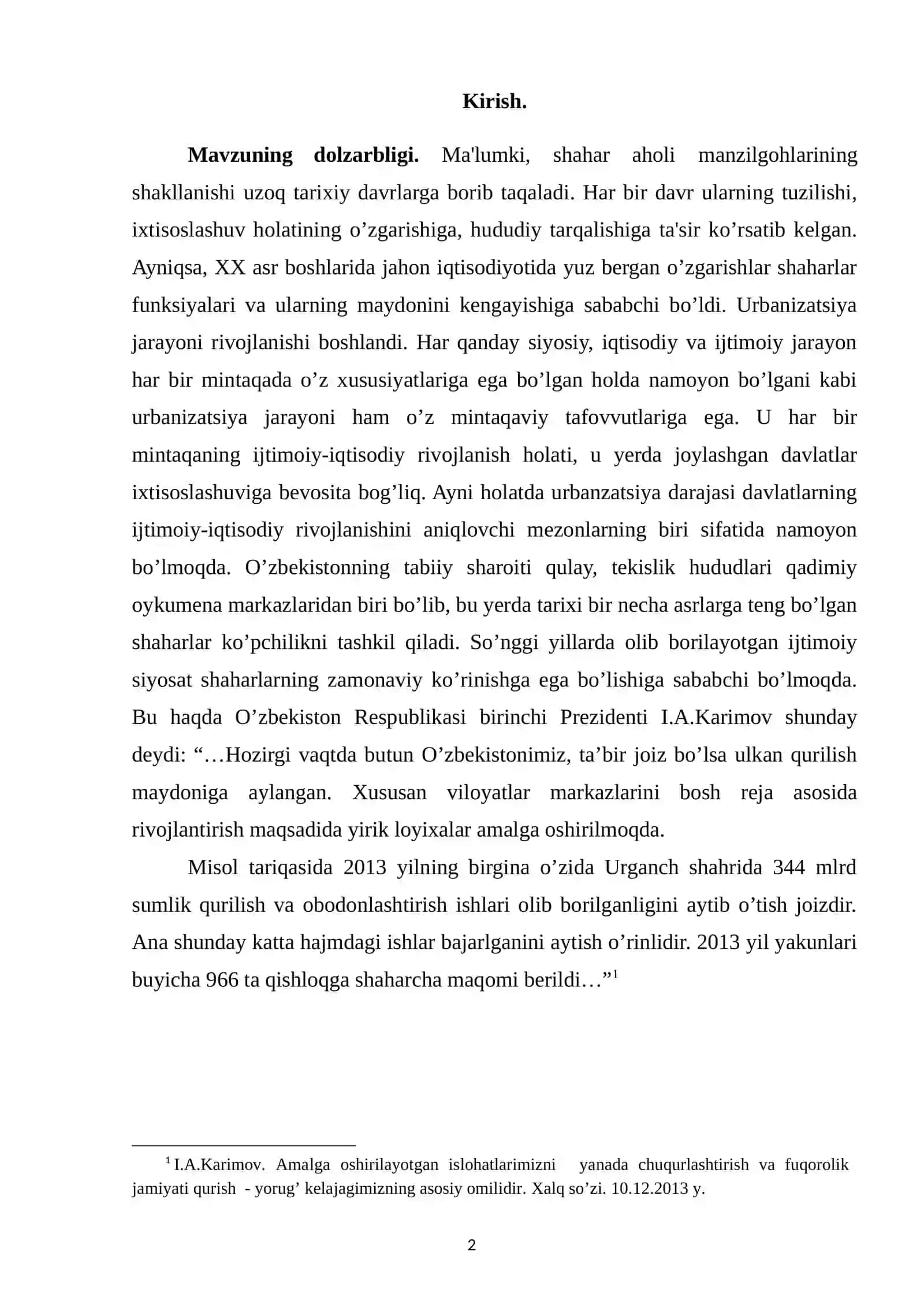 Dunyoviy shaharlar, yirik aglomeratsiyalar, megapolislar 2