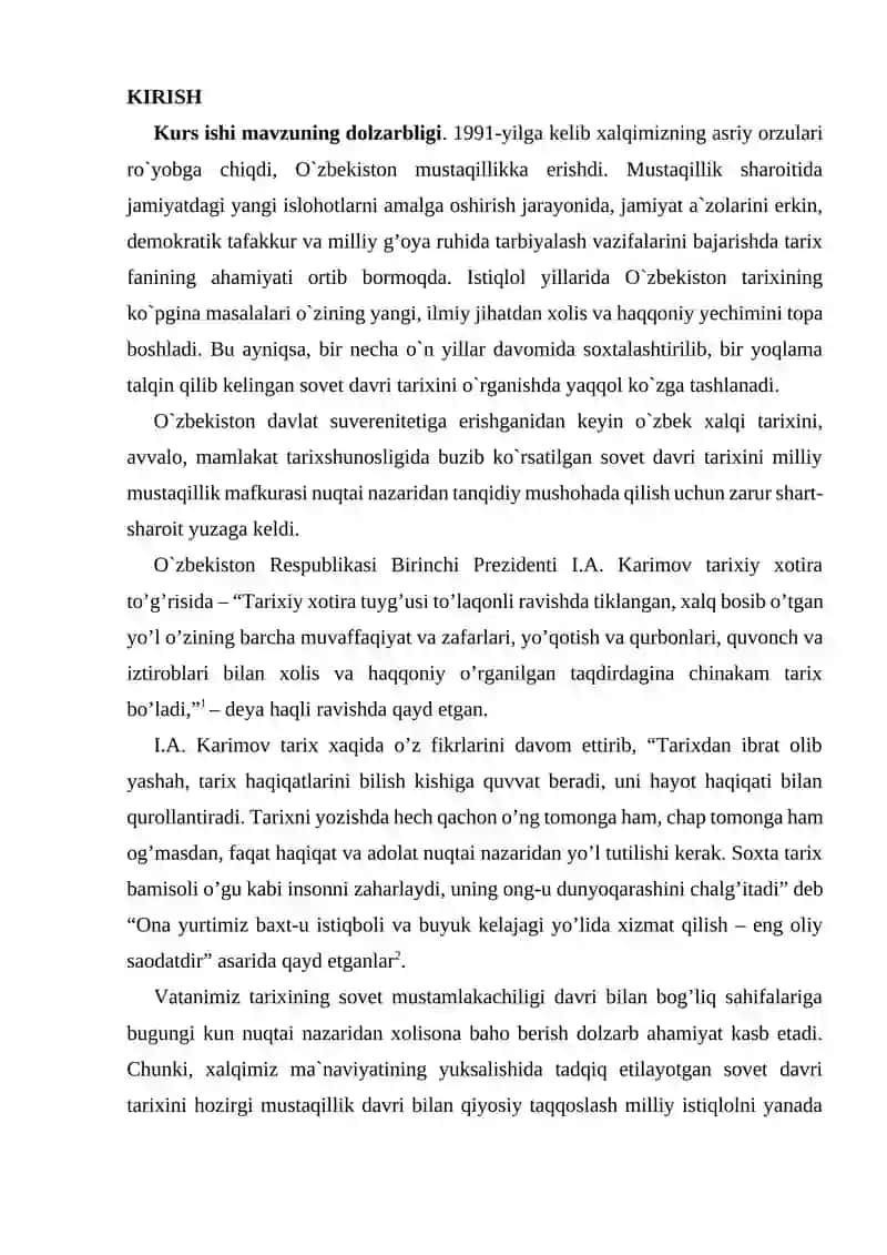 Tarix fanining ahamiyati 2