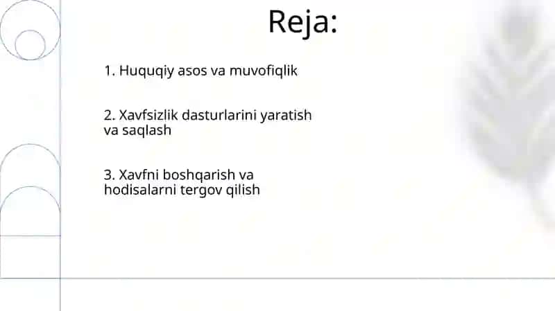 Mehnat muxofazasi hizmatini uyushtirishda korxona rahbarining huquq va vazifalari 2
