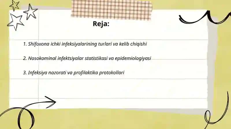 Shifohona ichki infeksiyasi va shahsiy gigena 2