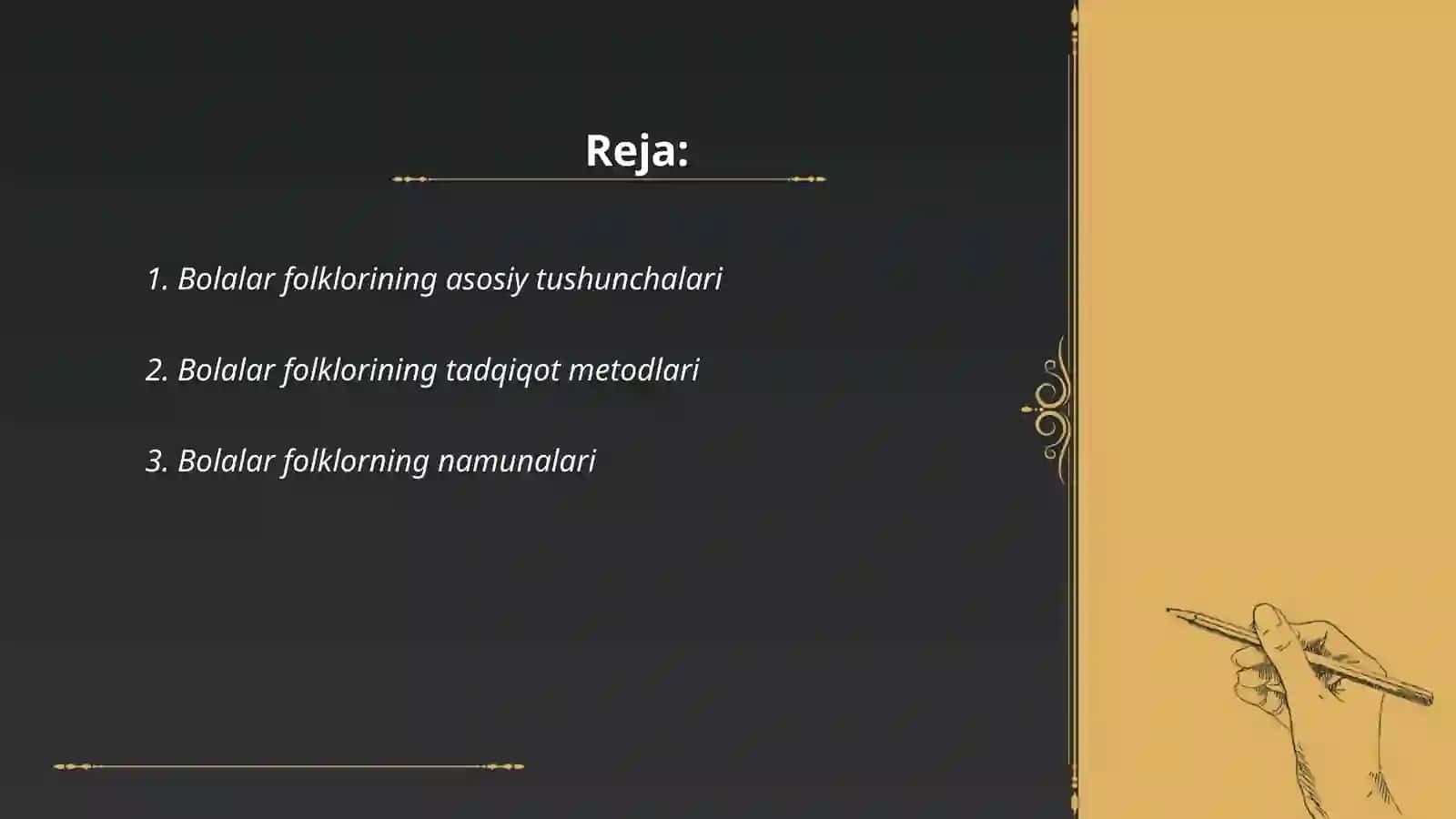 Bolalar folklori fanining maqsad va vazifalari 2