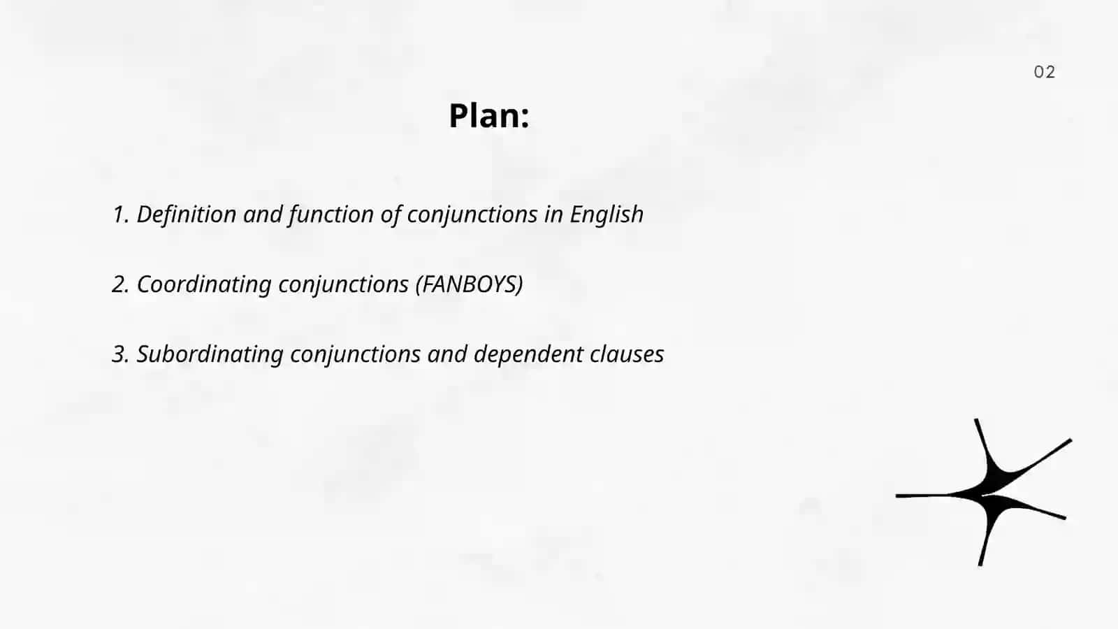 Conjunctions 2