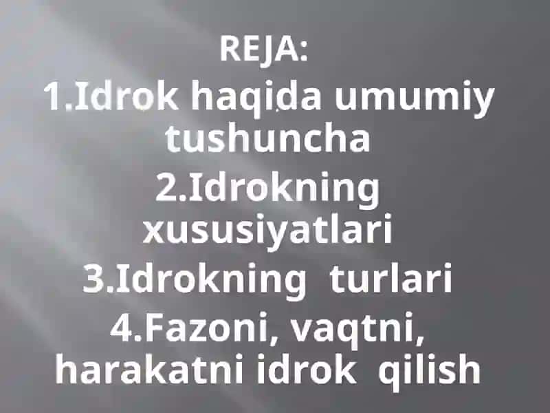 Idrok vauning turlari 2