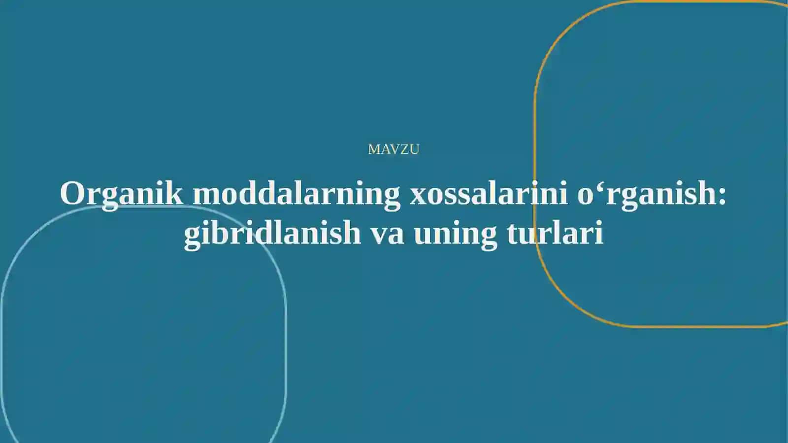 Gibridlanish va ularning turlari 2