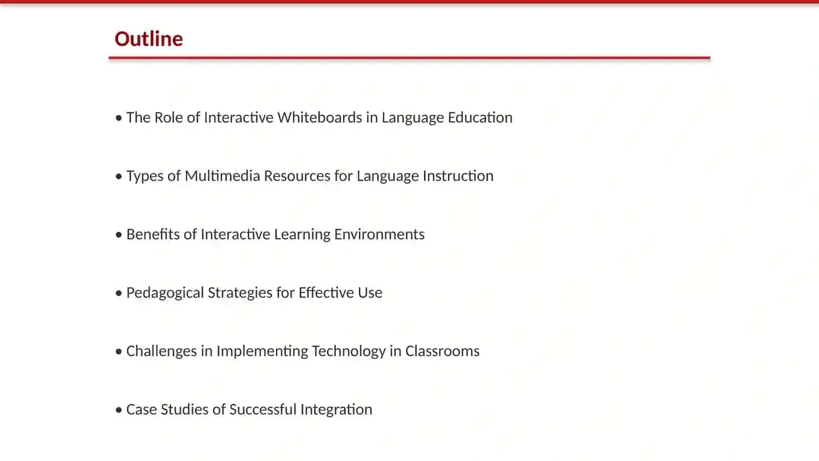 Interactive Whiteboards and Multimedia Resources for Language Instructions 2
