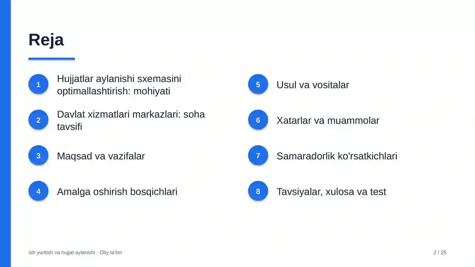 davlat xizmatlari markazlarida hujjatlar aylanishi sxemasini optimallashtirish 8129 2