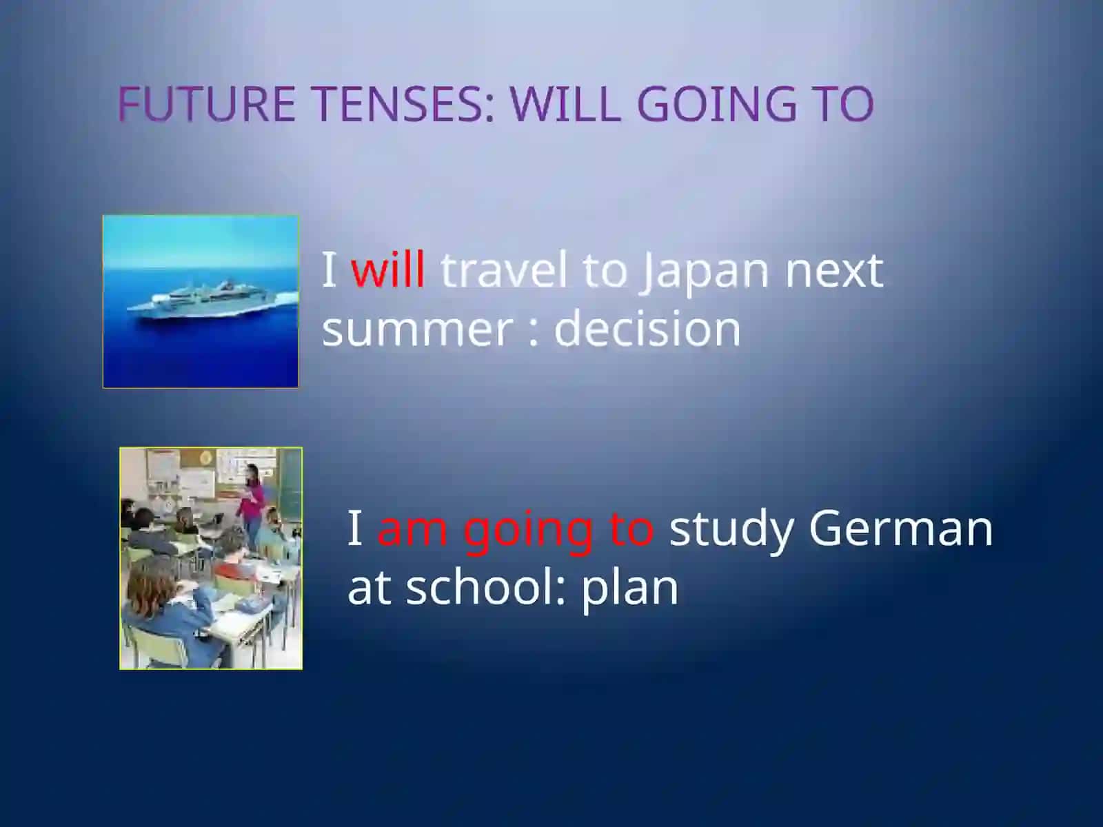 FUTURE FORMS WILL GOING TO 2