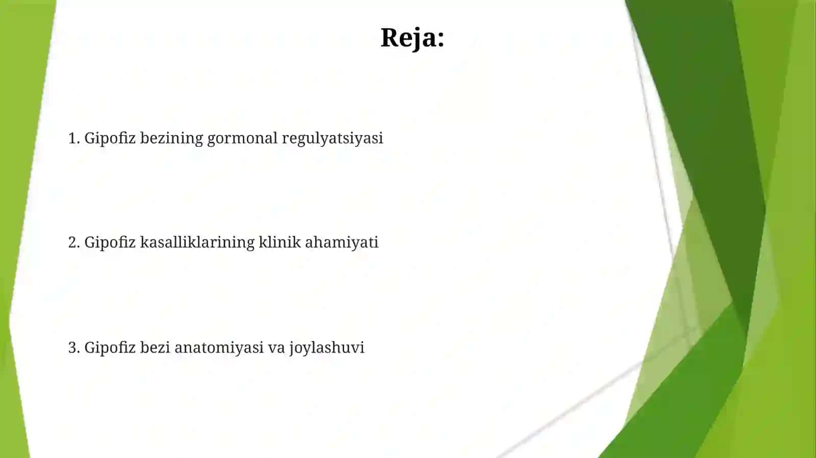 Gipofiz bezi fiziologiyasi 2