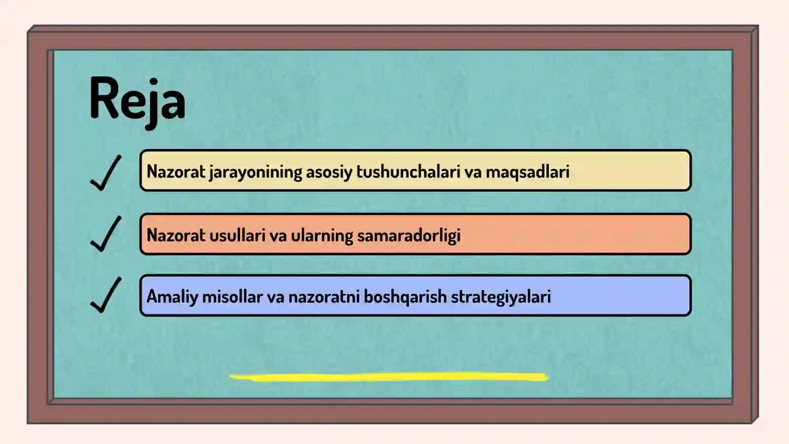 Marketing faoliyatining nazorati 2