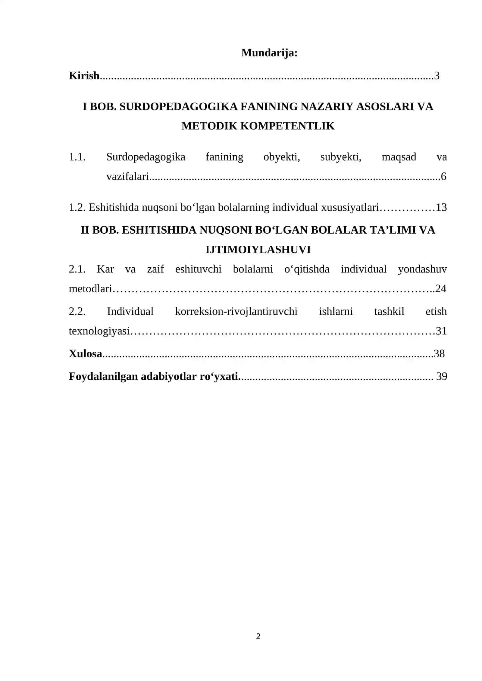 "SURDOPEDAGOGIKADA INDIVIDUAL YONDASHUV METODLARI" 2