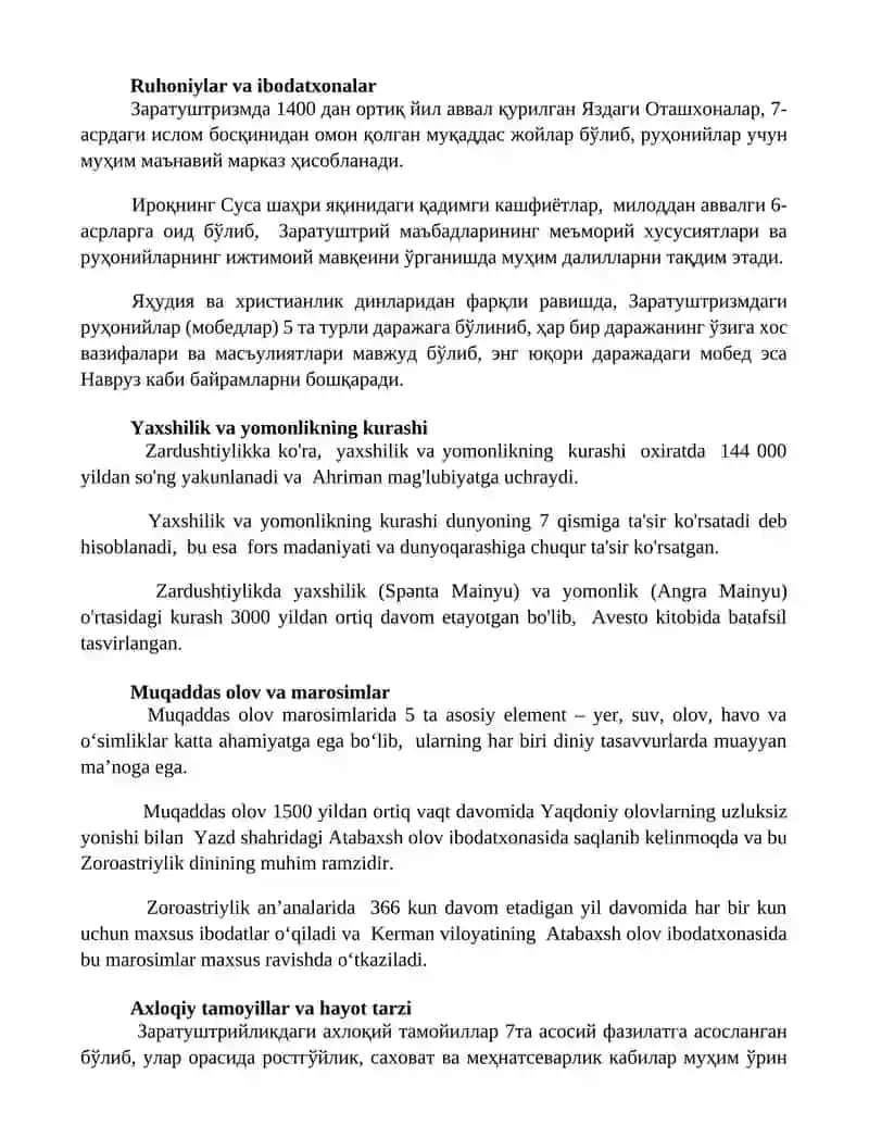 Zardushtiylik dini 2