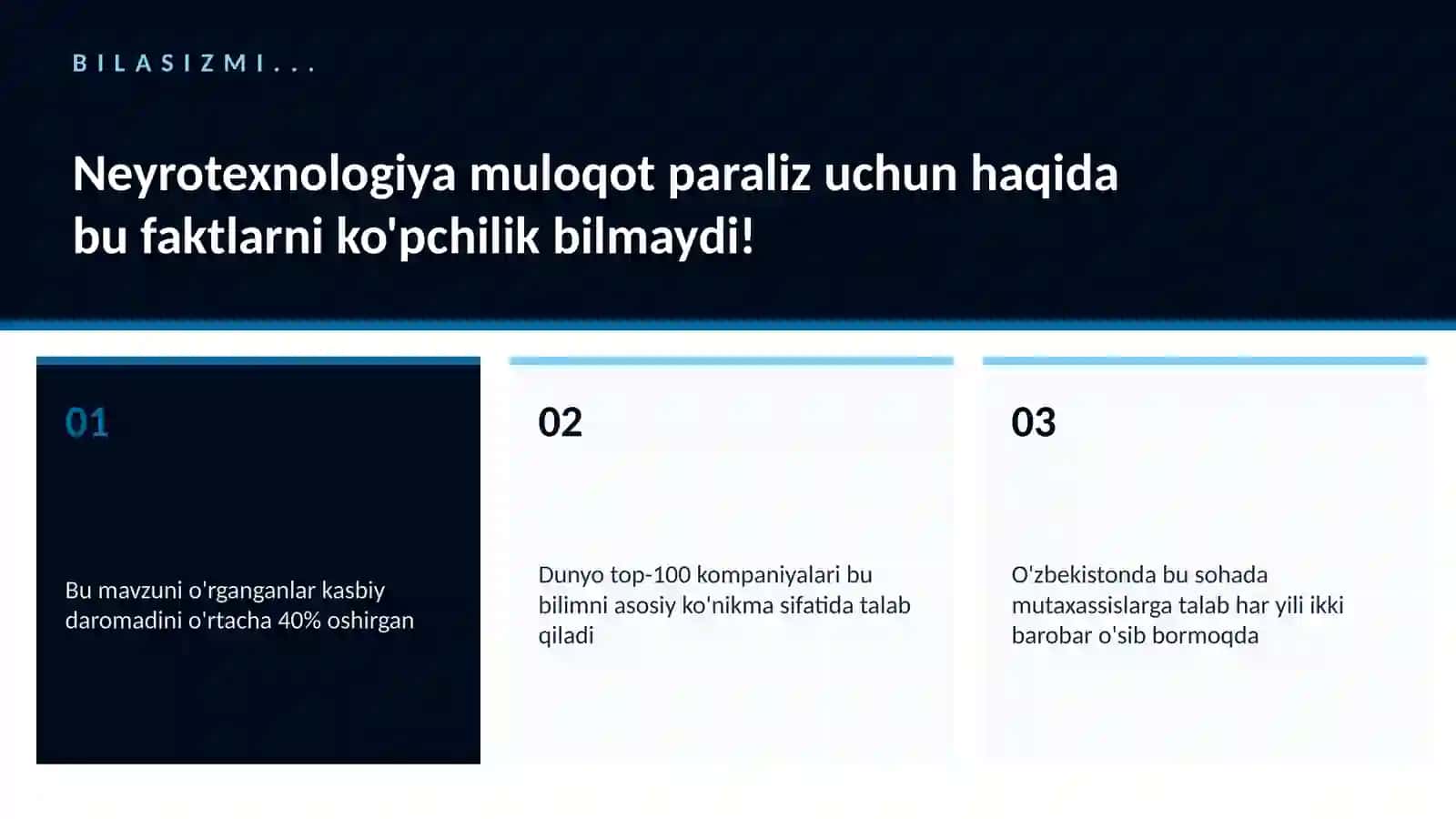 NEYROTEXNOLOGIYA VA MIYA 2