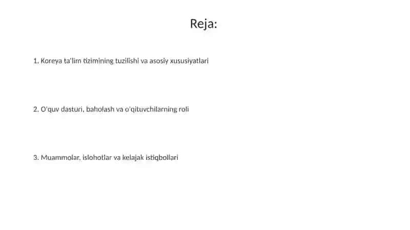 Koreya talim tizimi 2