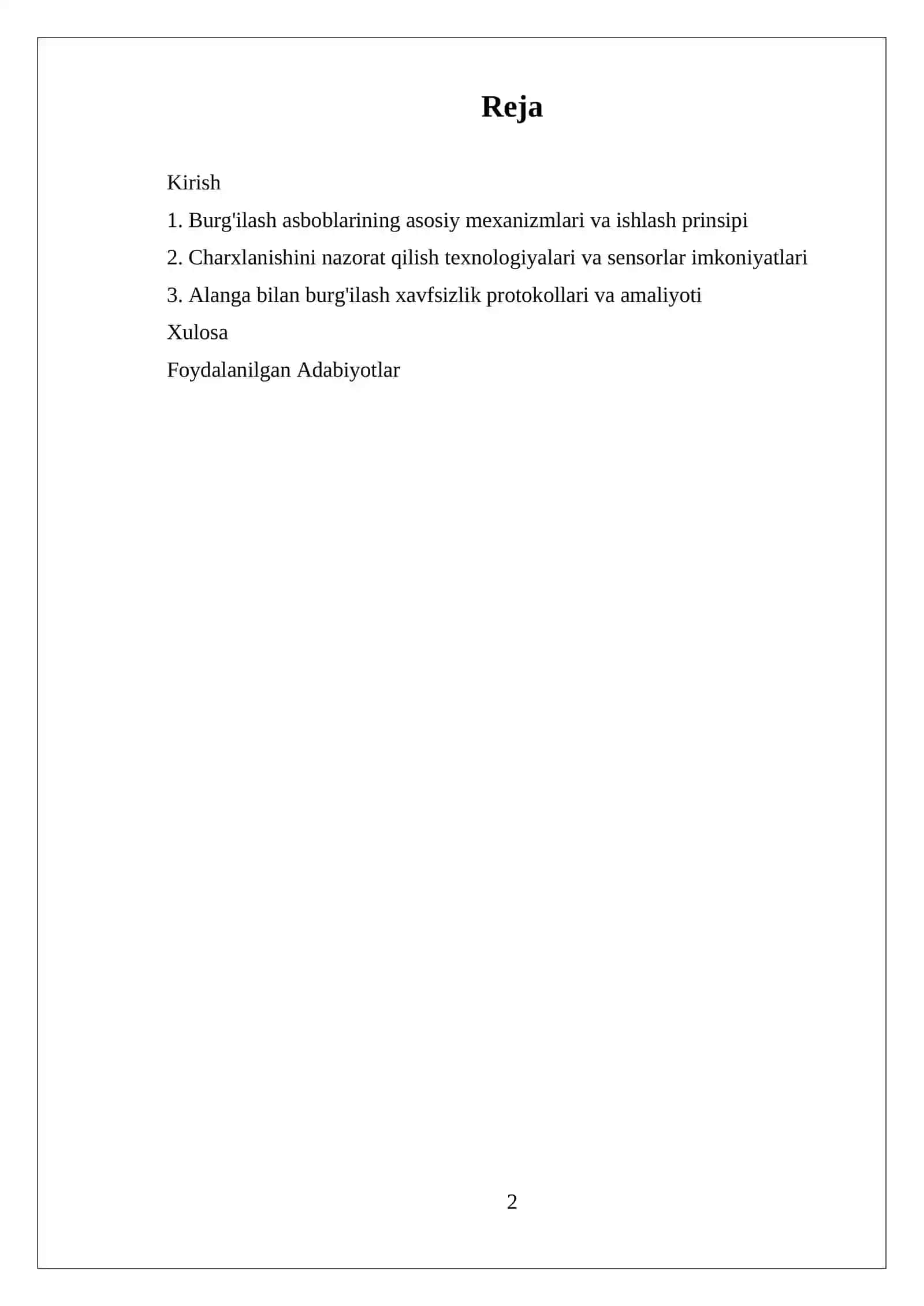 MUSTAQIL ISH BURG'ULASH ASBOBLAR VA ULARNI CHARXLANISHINI NAZORAT ETISH SKVAJNALARNI ALANGA BILAN BURG'ILASH BURG'ULOVCHILARNI MEHNAT SHAROITINI YAXSHILASH 2