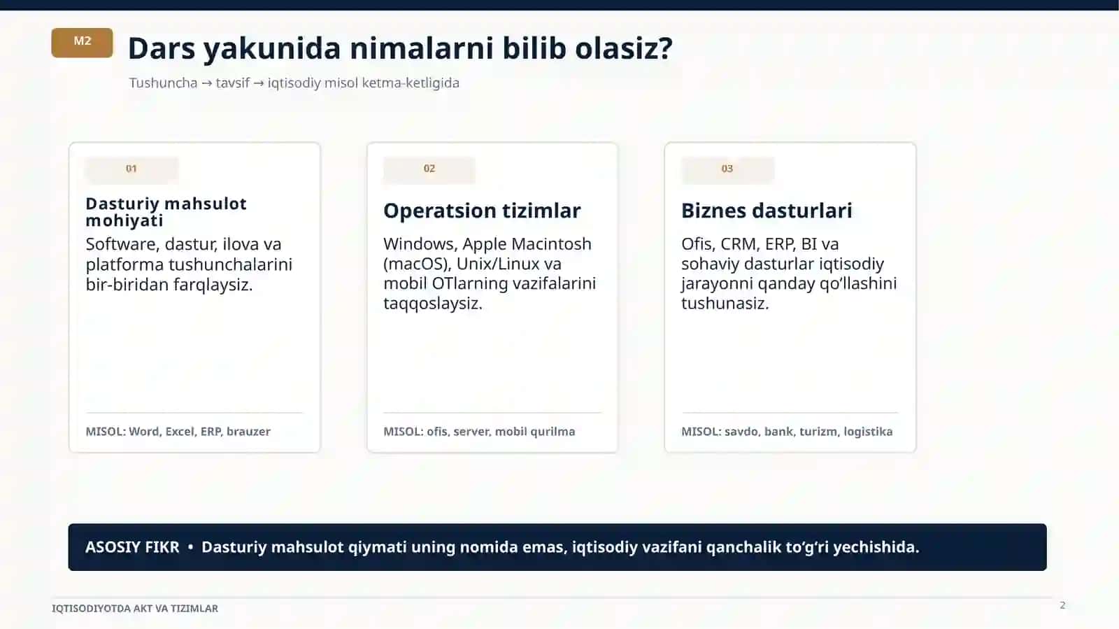 Iqtisodiyot ATK 2