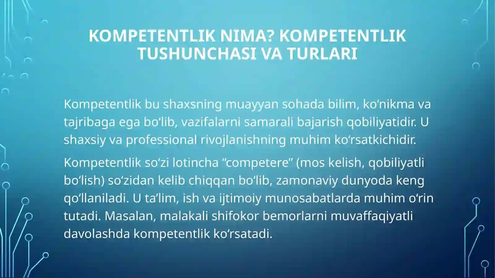 Kompetentliknima? 2