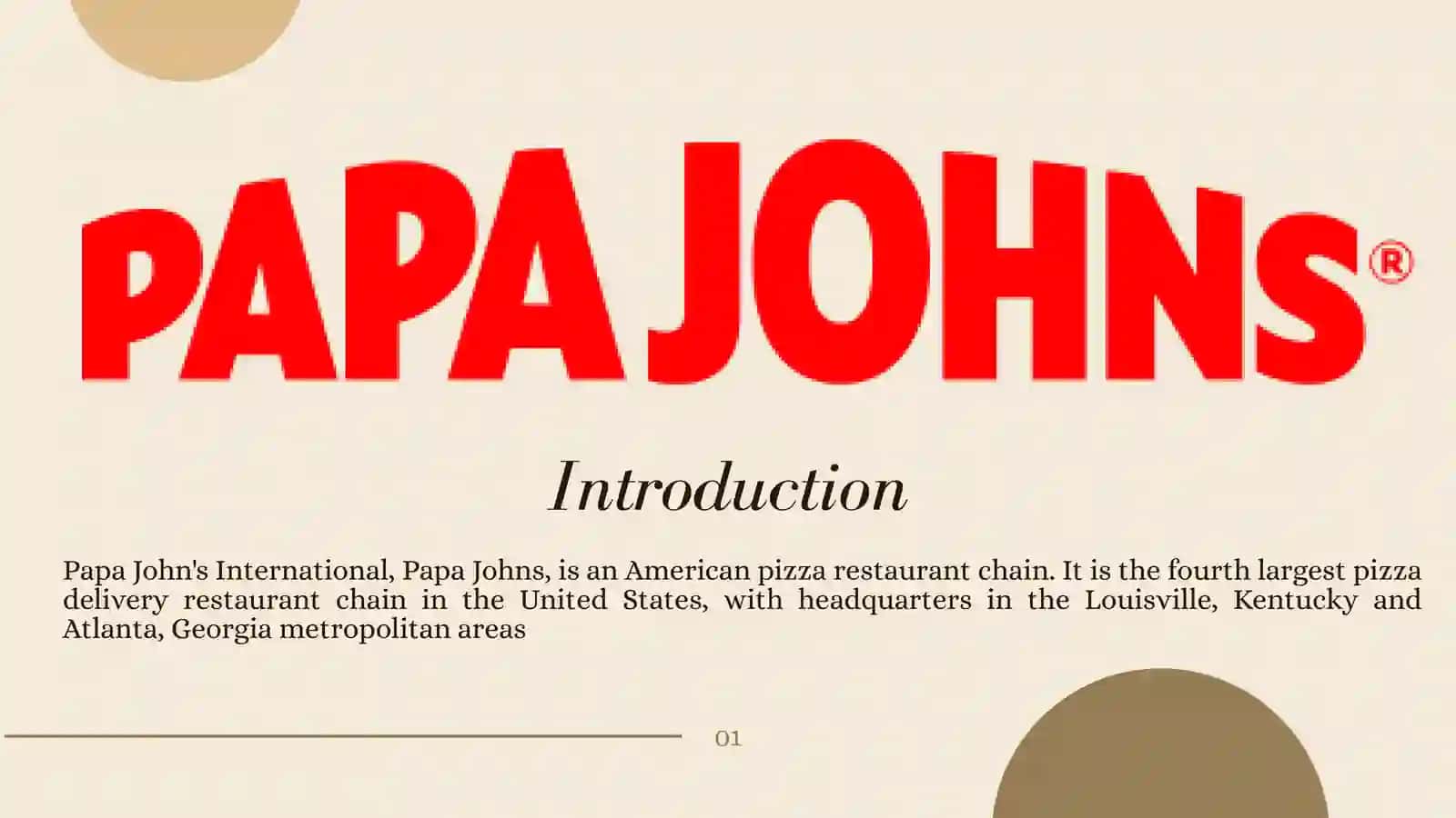 Papa John's International 2