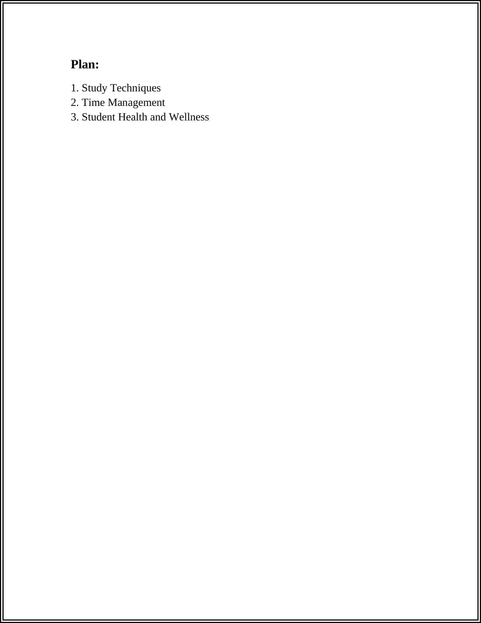 Study Techniques 2