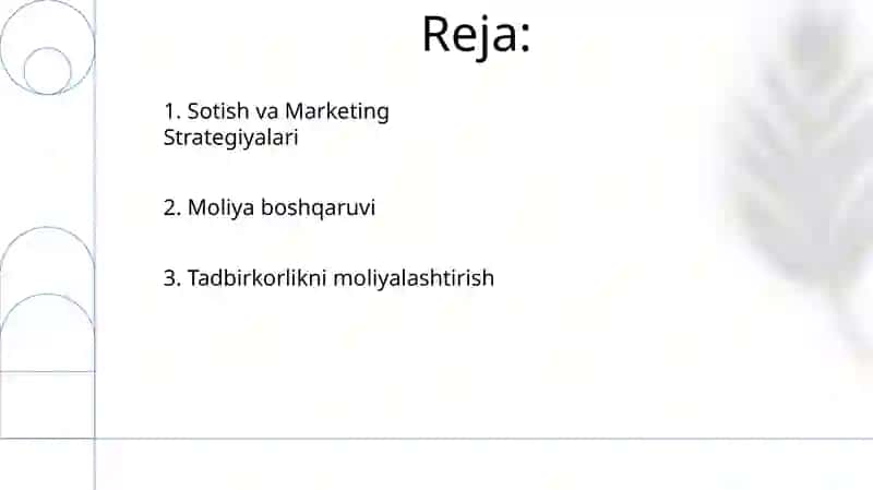 Biznesni rivojlantirish strategiyalari 2