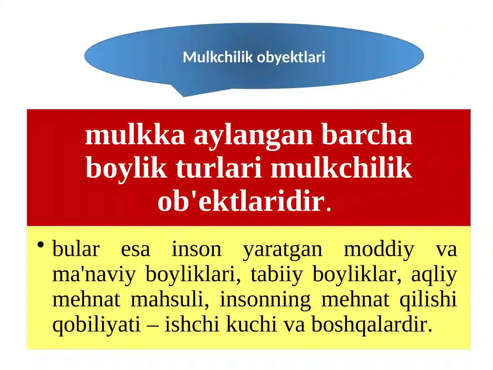"Iqtisodiyot nazariyasi" fani-I 2