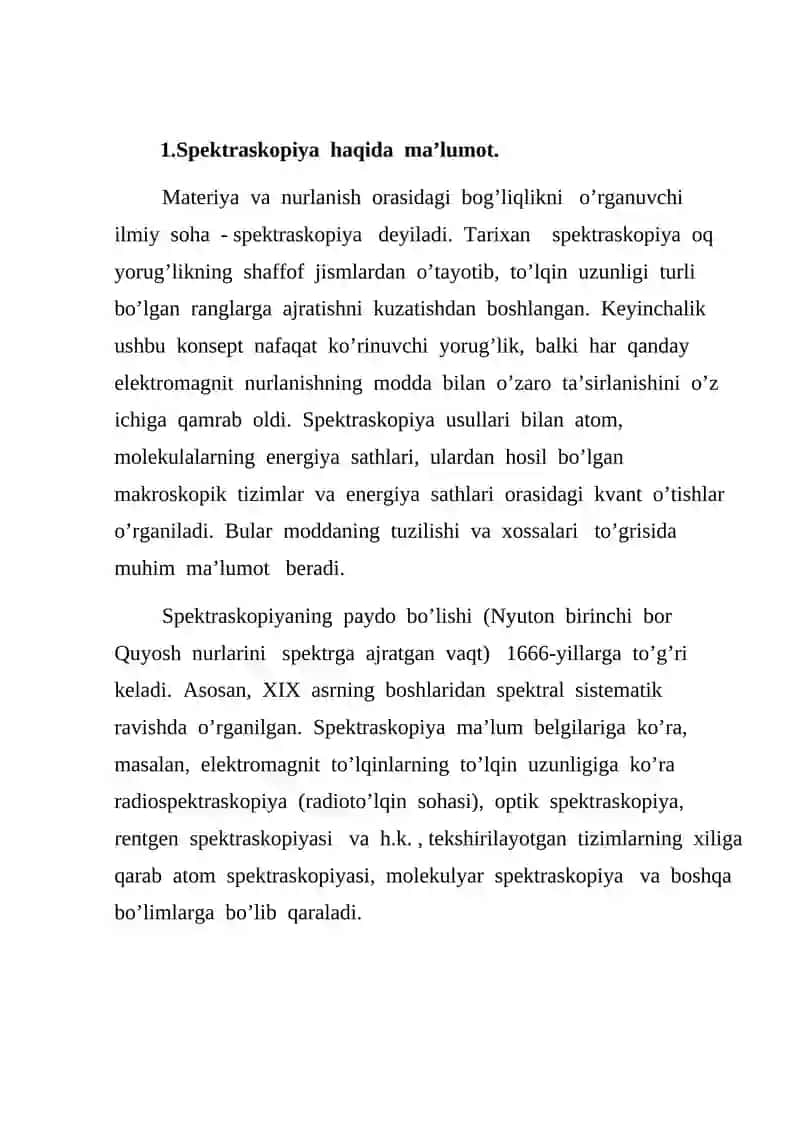 Spektraskopiya 2