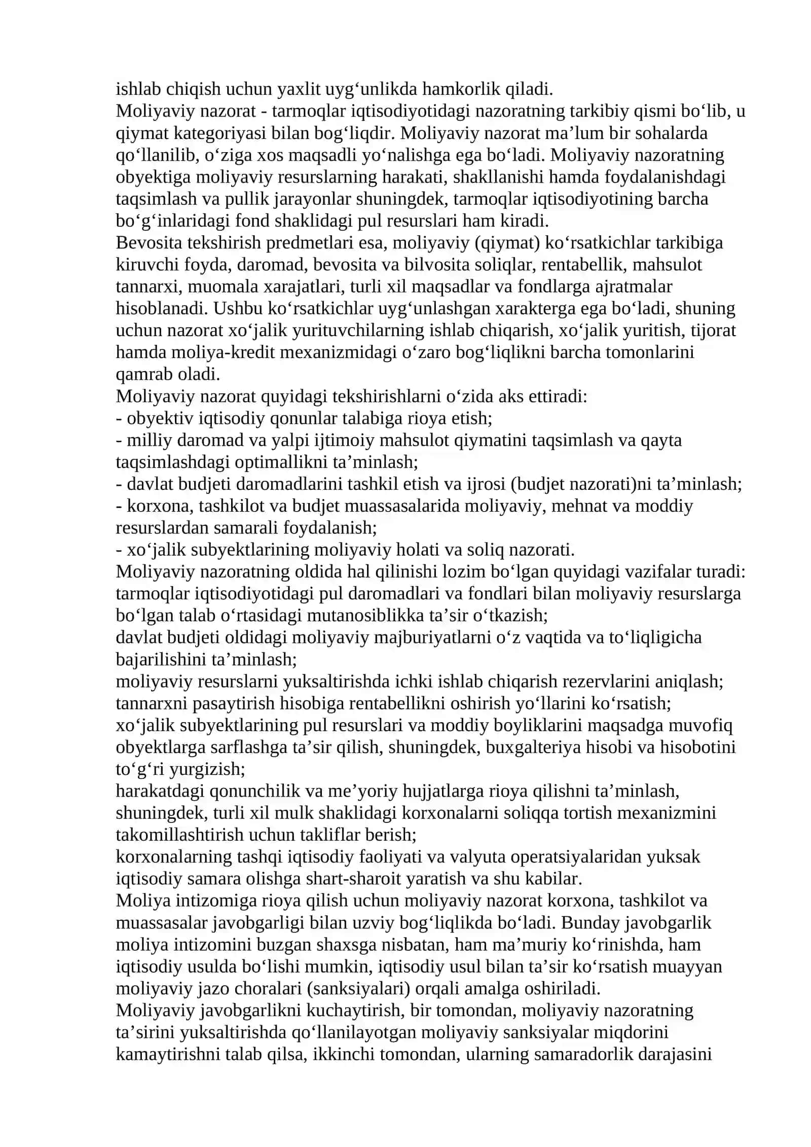 Moliyaviy nazorat 2