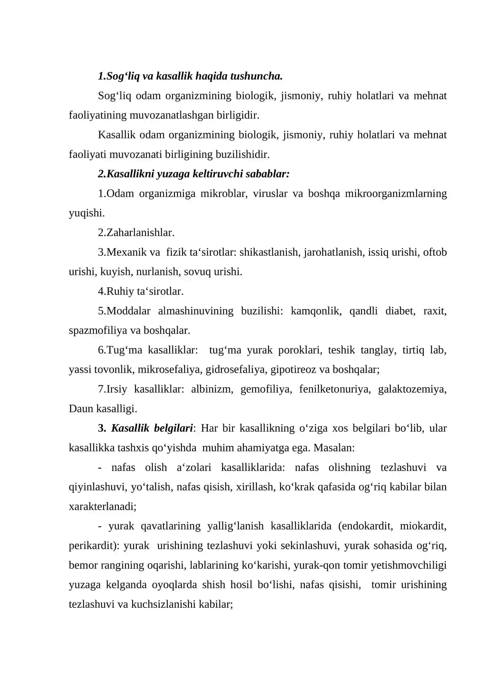 Nafas olish a‘zolari kasalliklari 2
