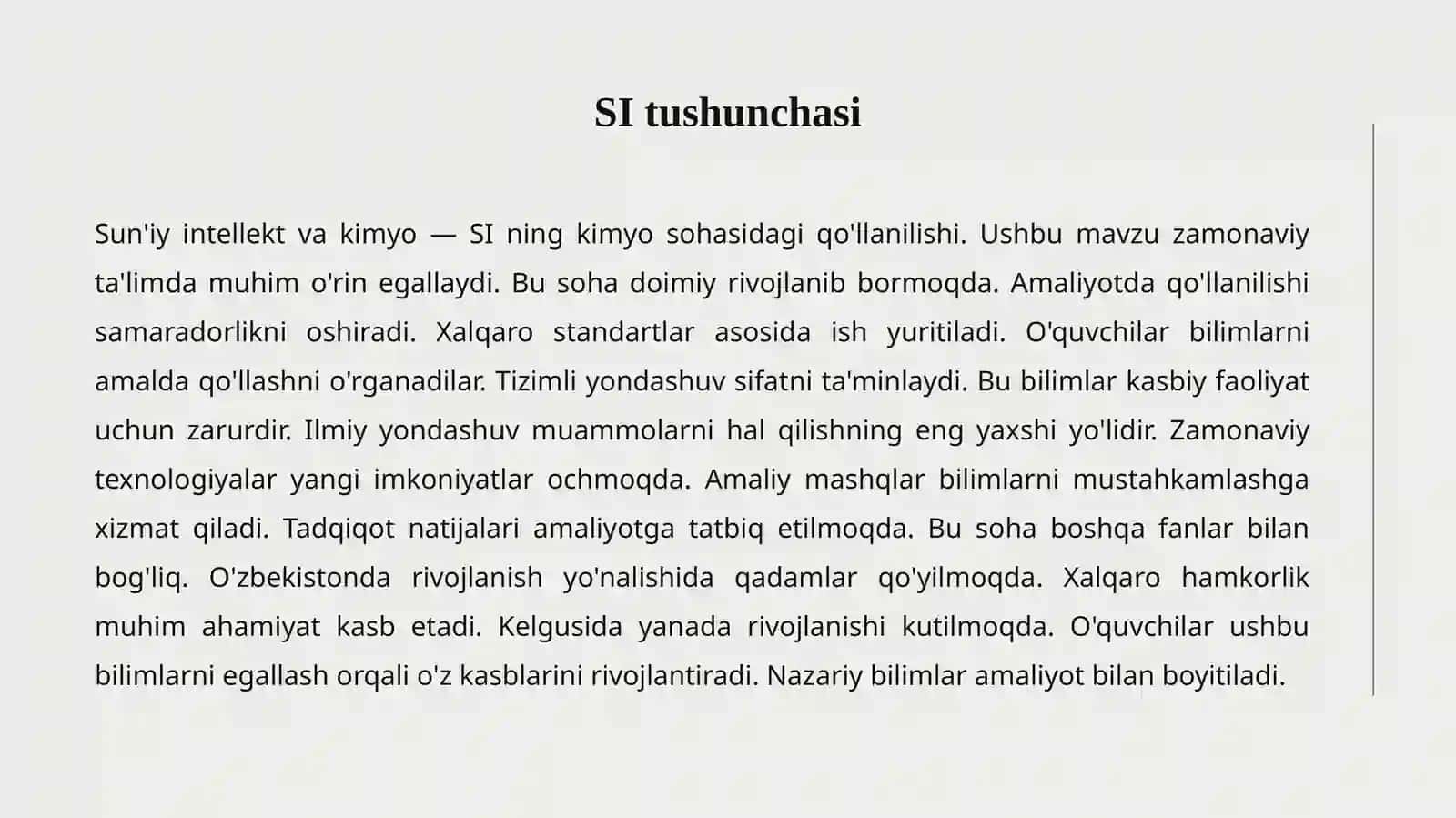 Sun'iy intellekt va kimyo 2