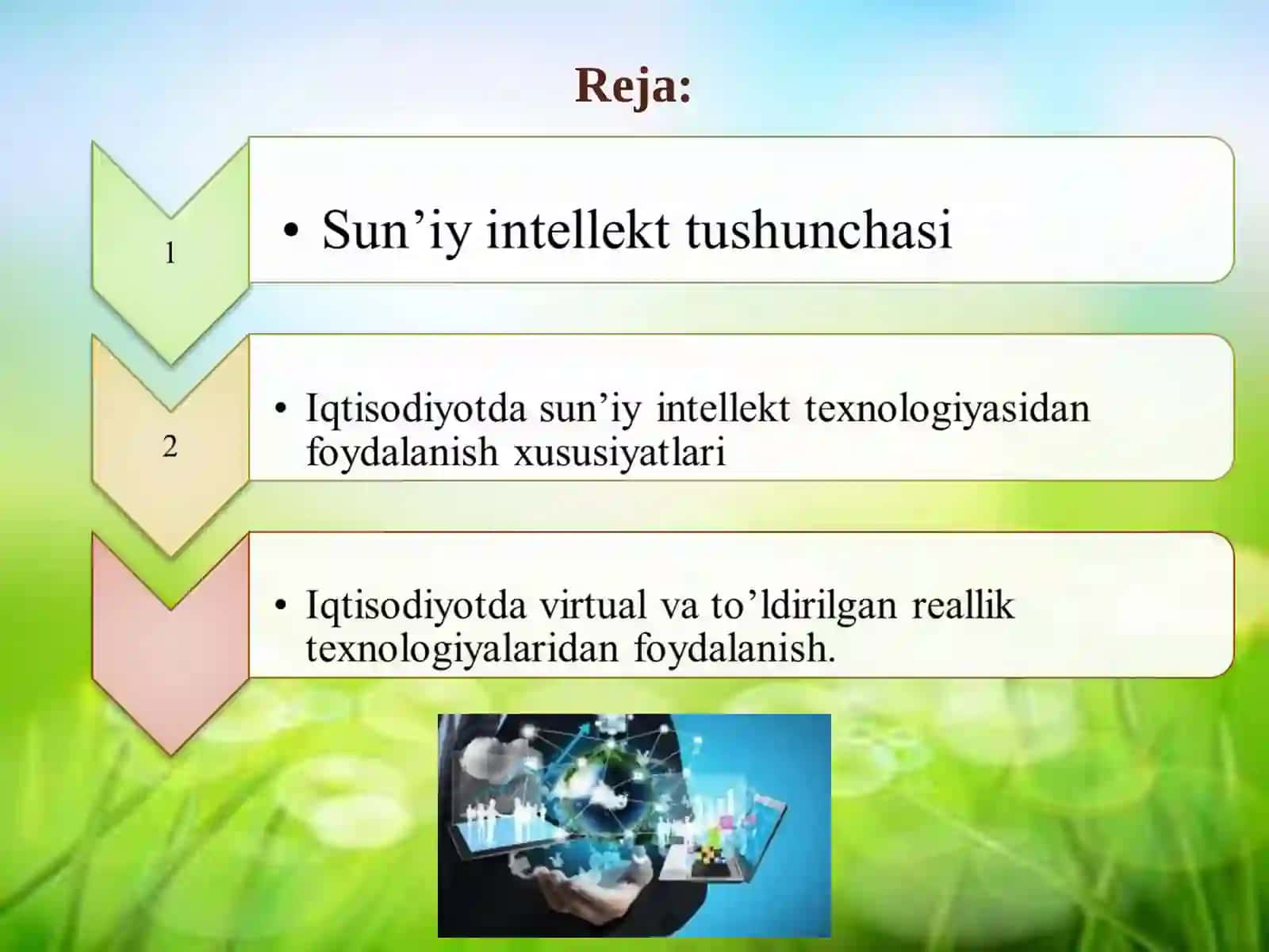 Iqtisodiyotning turli tarmoqlaridasun’iy intellekt texnologiyalaridan foydalanish imkoniyatlari 2