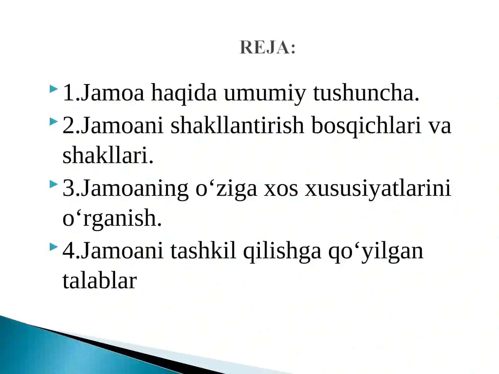 Maktab jamoasi tarkibi 2