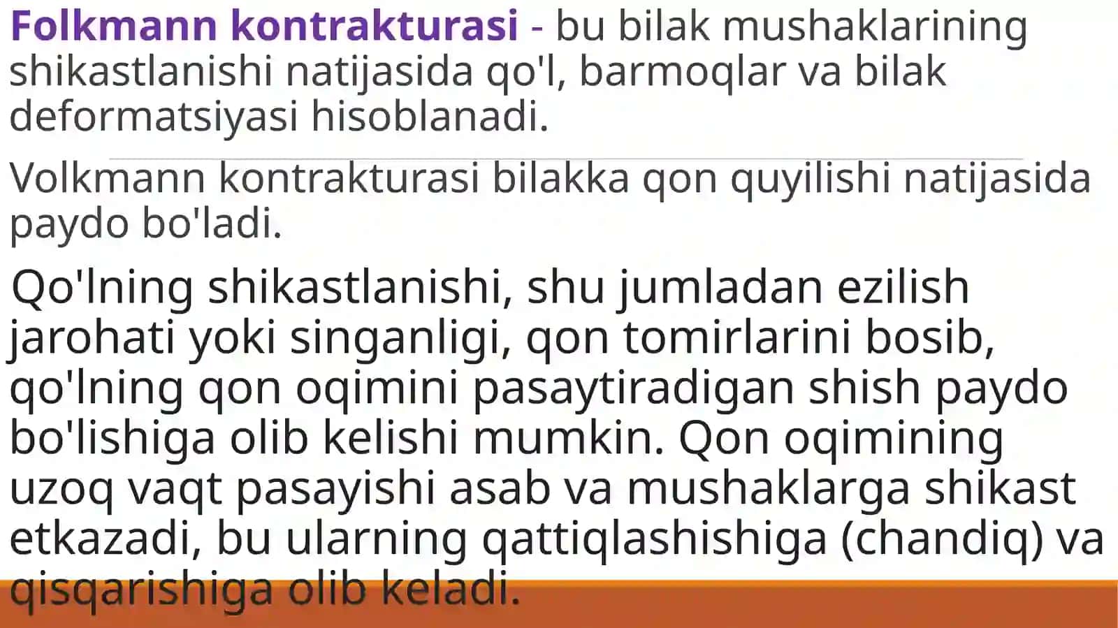 Folkman ishemik kontrakturasi 2