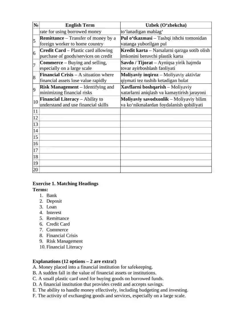 Banks and Their Functions 2