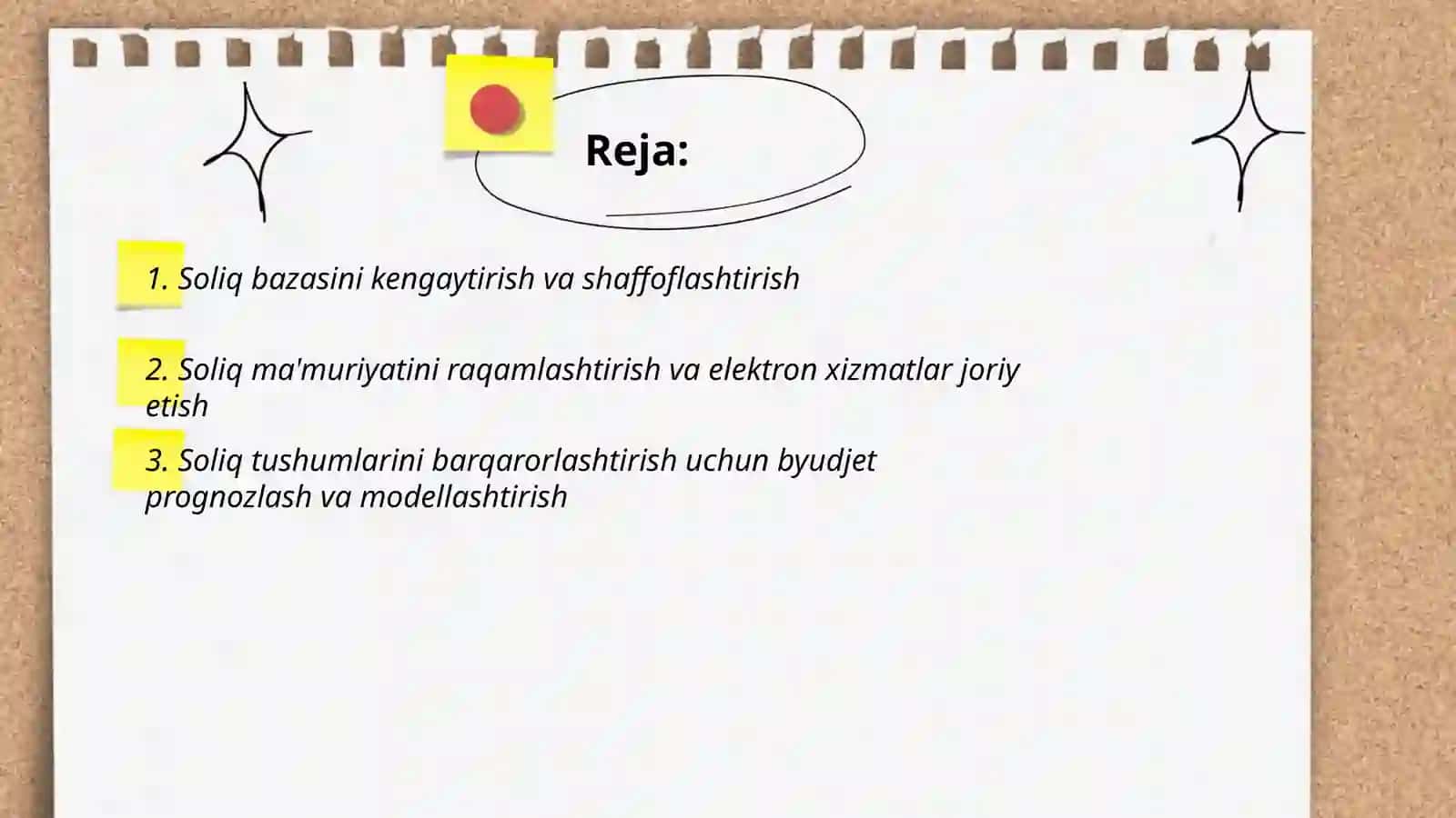 Soliq bazasini kengaytirish va shaffoflashtirish 2