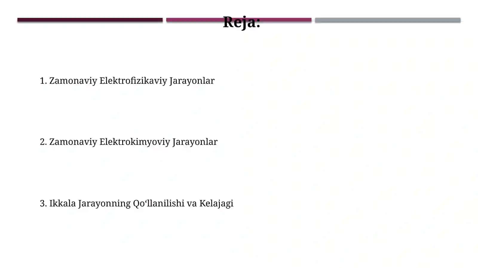 Zamonaviy elektrofizik - elektroximik ishlash usullari 2
