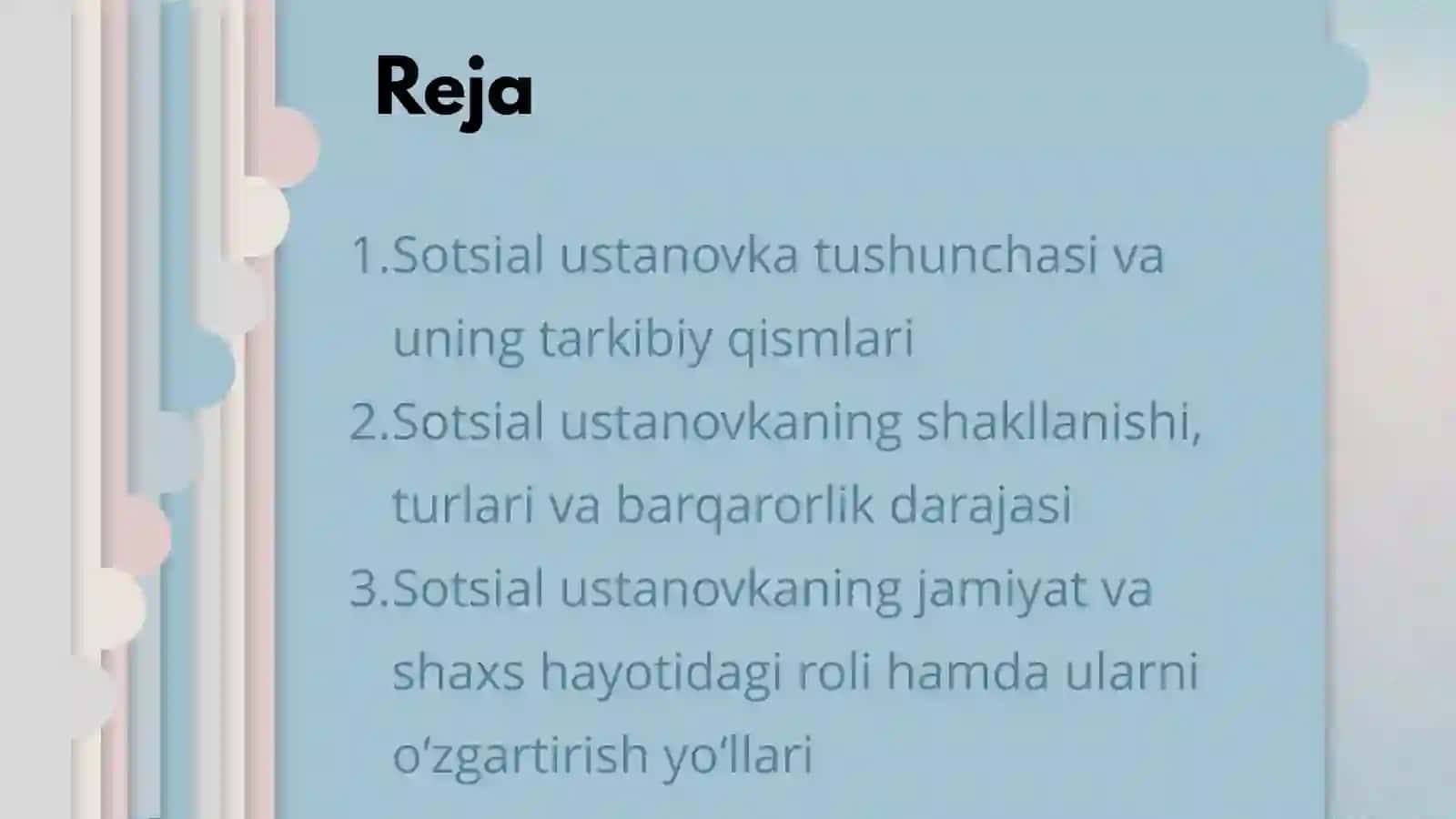 SOTSIAL O‘RNATMA TUSHUNCHASI 2