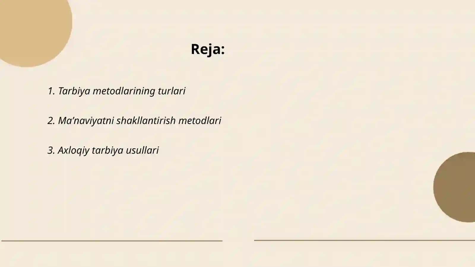Tarbiya metodlari va turlari 2