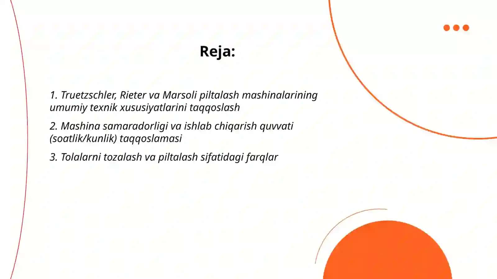 Piltalash mashinalari qiyosiy tahlili 2