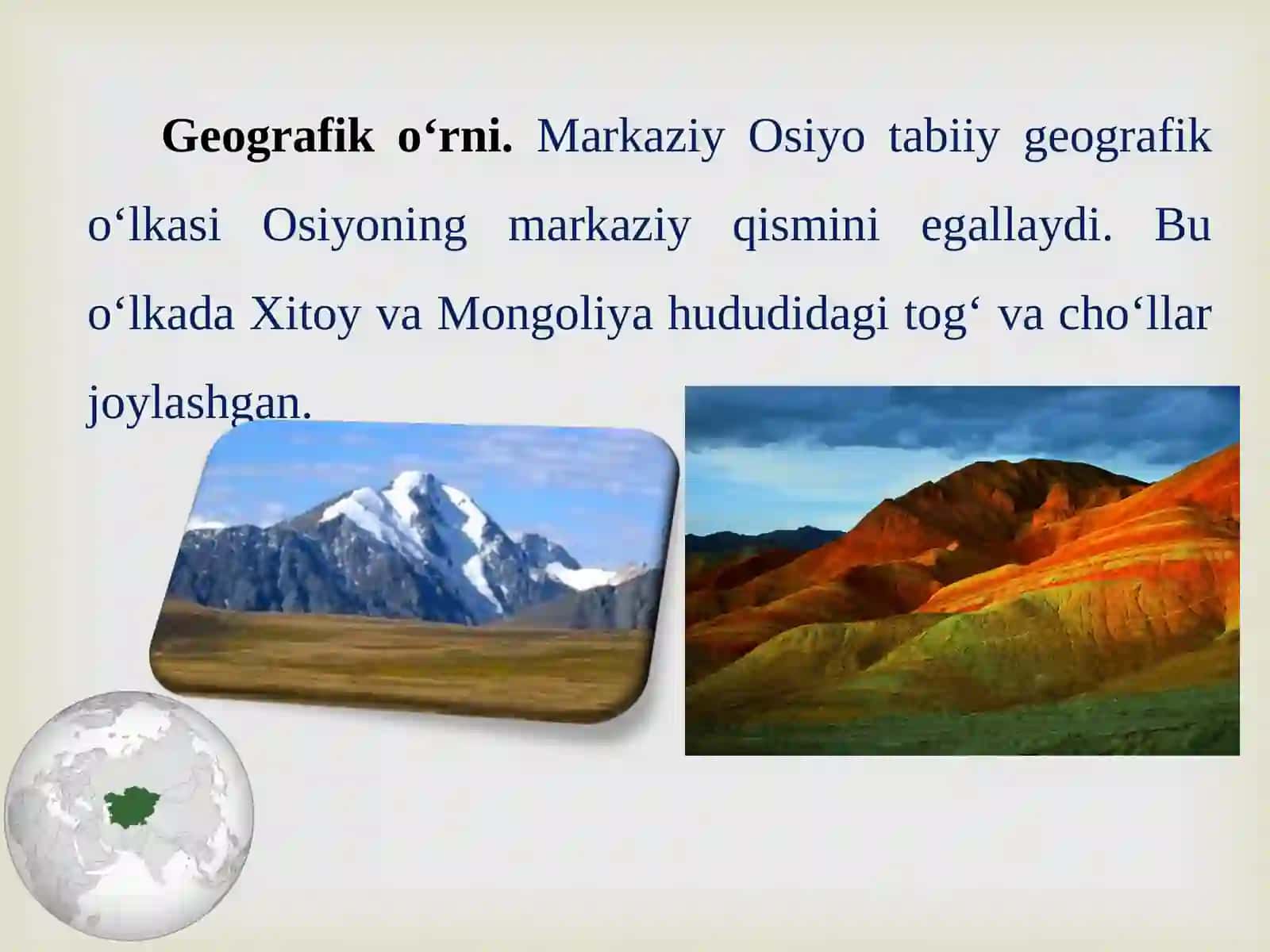 Markaziy Osiyo 2