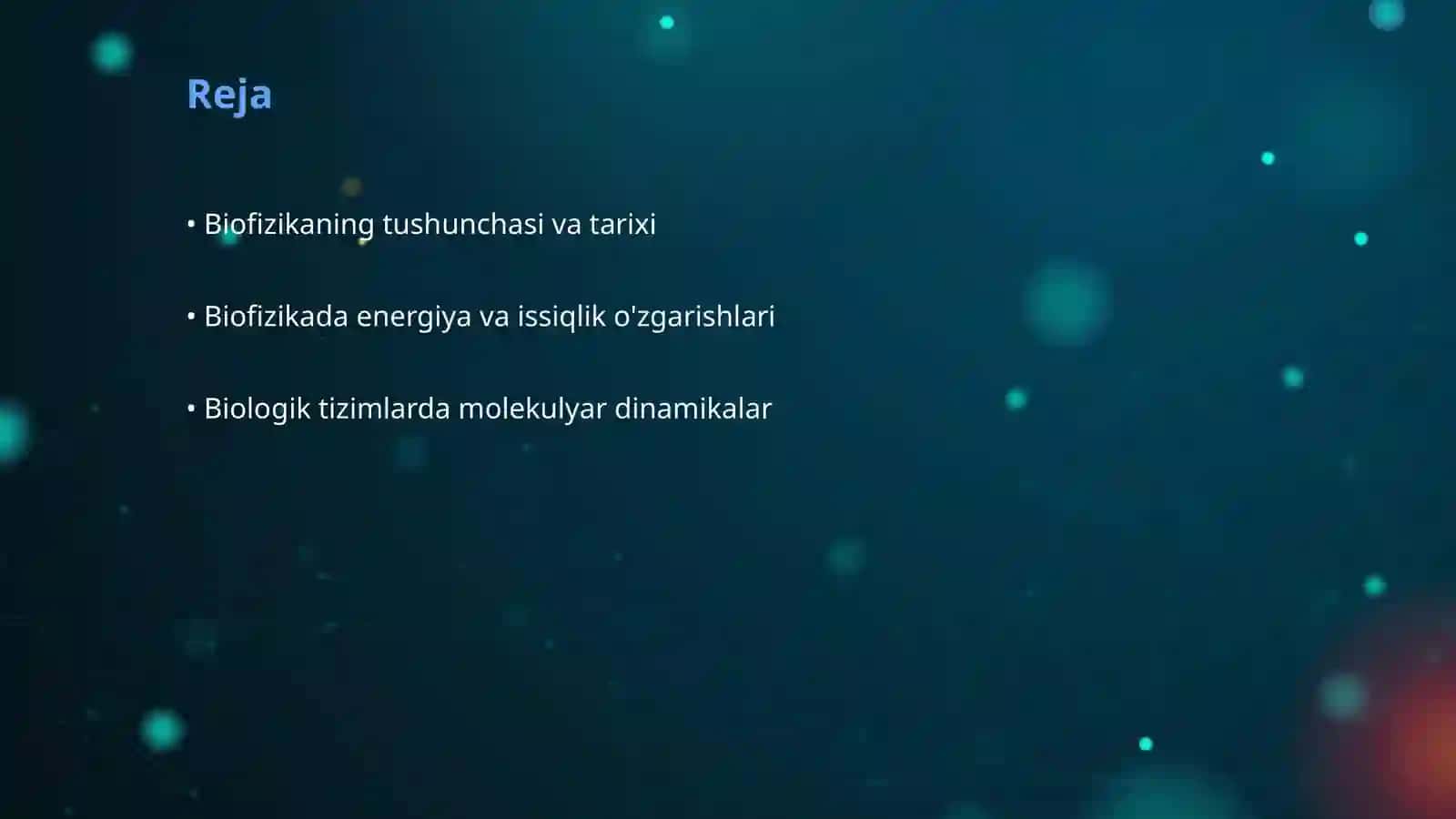 Biofizika asoslari 2