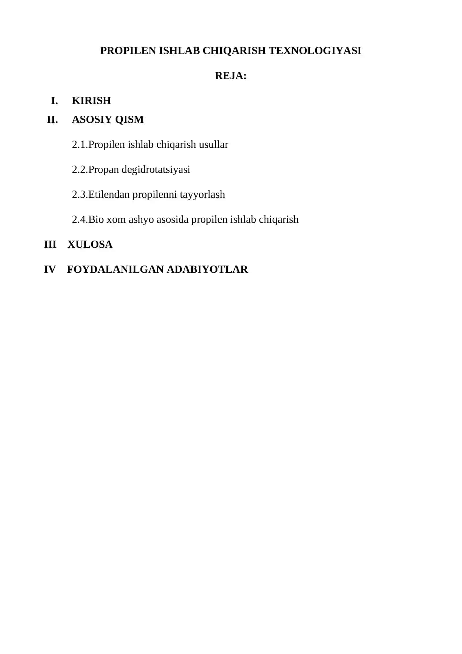 BOTIROVA SABOHATNING ORGANIK MODDALAR SINTEZI FANIDAN TAYYORLAGAN KURS ISHI 2