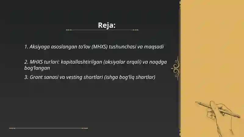 Aksiyaga asoslangan toʻlov (MHXS) 2