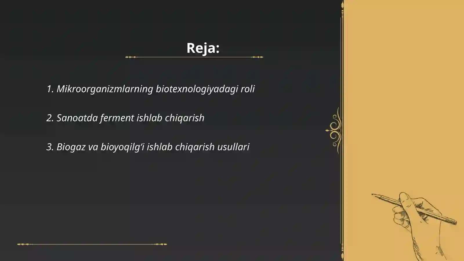 Mikroorganizmlardan sanoatda foydalanish usullari 2