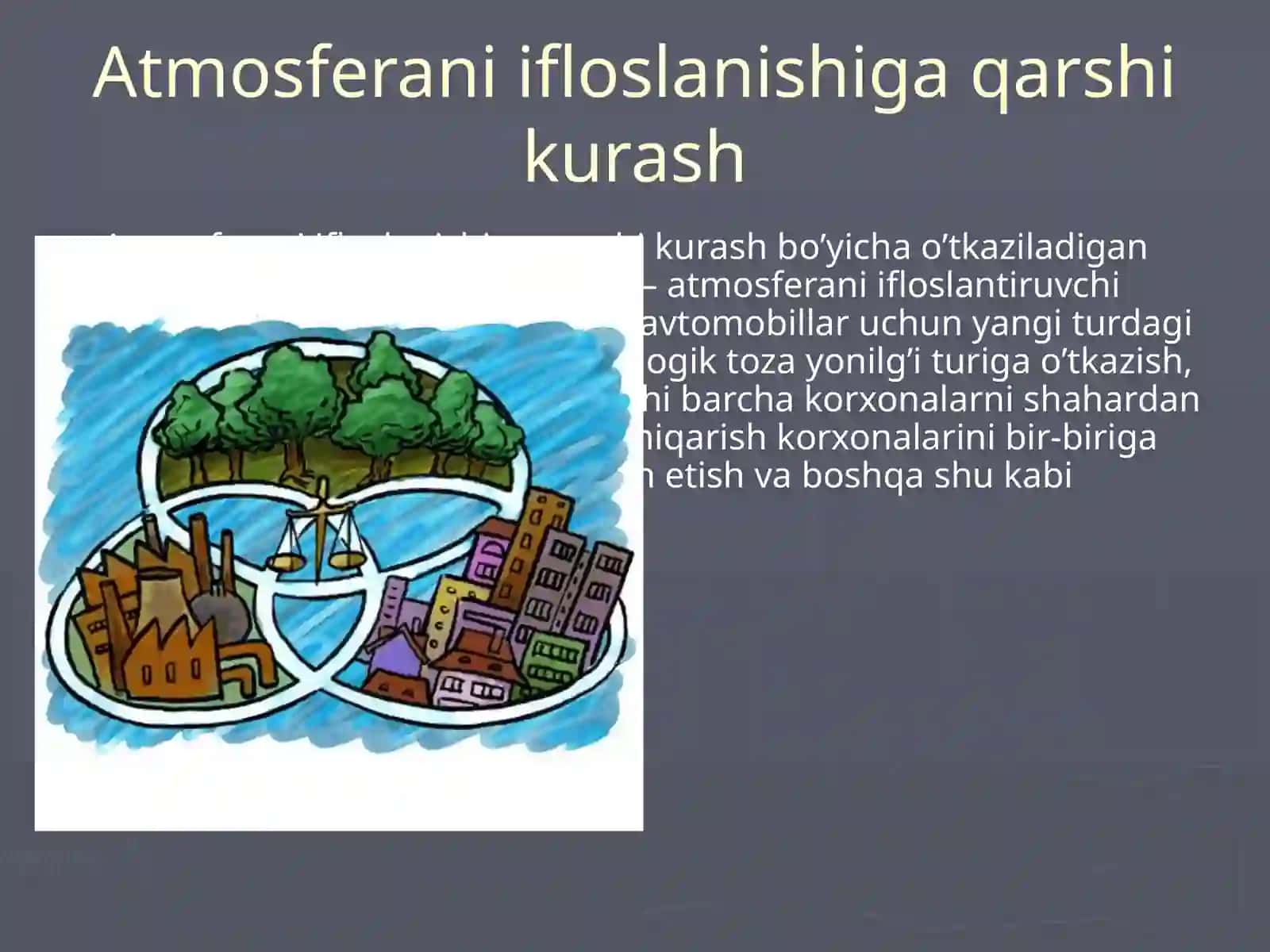 Zaharlimoddalarning ruxsat etilgan chagaraviy konsepsiyasi 2