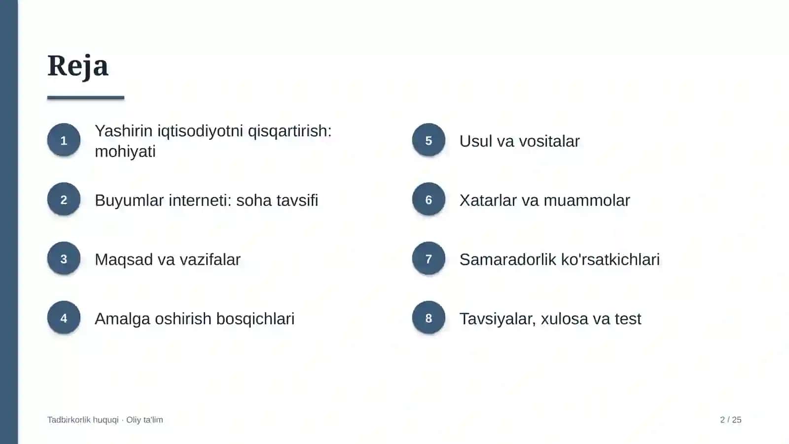 Yashirin iqtisodiyotni qisqartirish: mohiyati 2