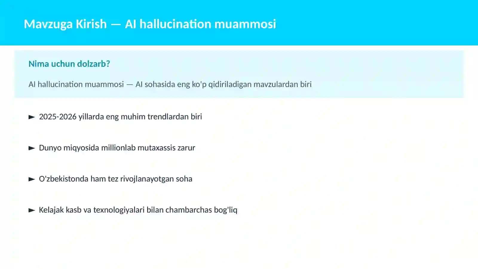 AI | GENERATIVE AI VA LLM 2