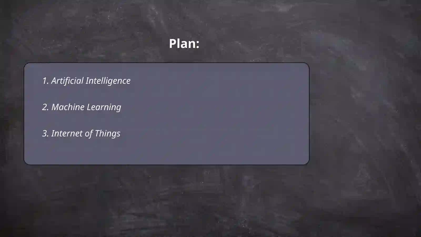 Artificial Intelligence 2