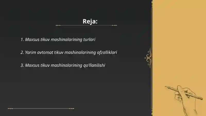 Maxsus tikuv mashinalari turlari 2