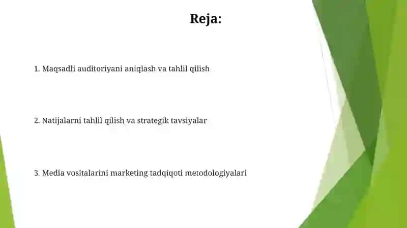 Dori vositalarining marketing tadqiqotlari 2