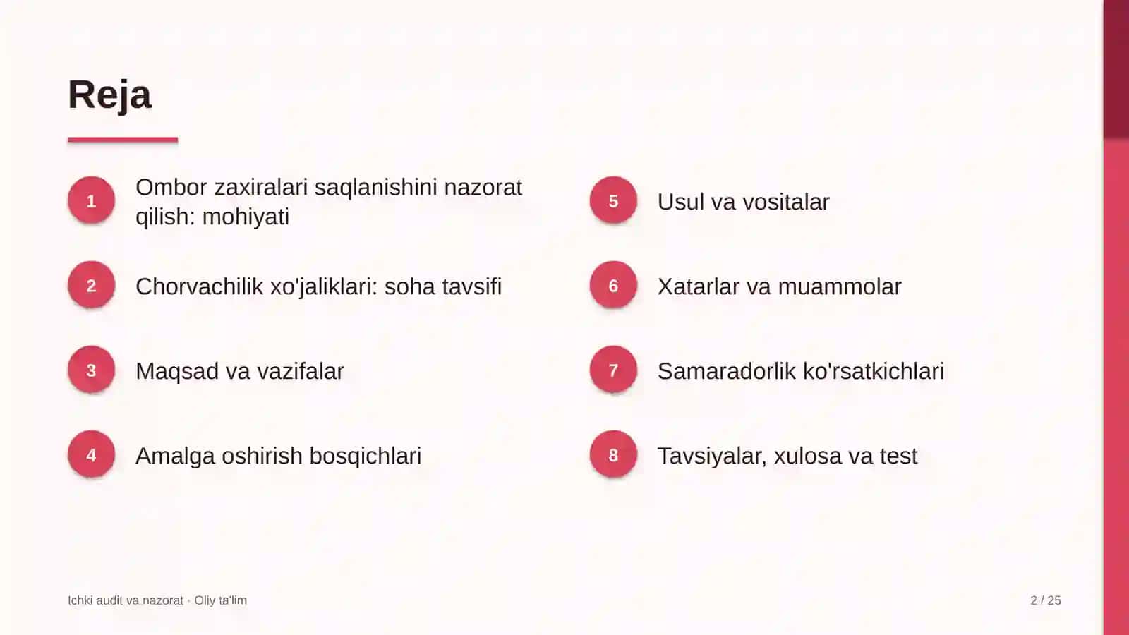 chorvachilik xo'jaliklarida ombor zaxiralari saqlanishini nazorat qilish 1798 2