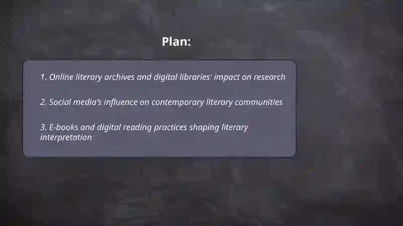 The role of the internet in studying literatura and culture 2